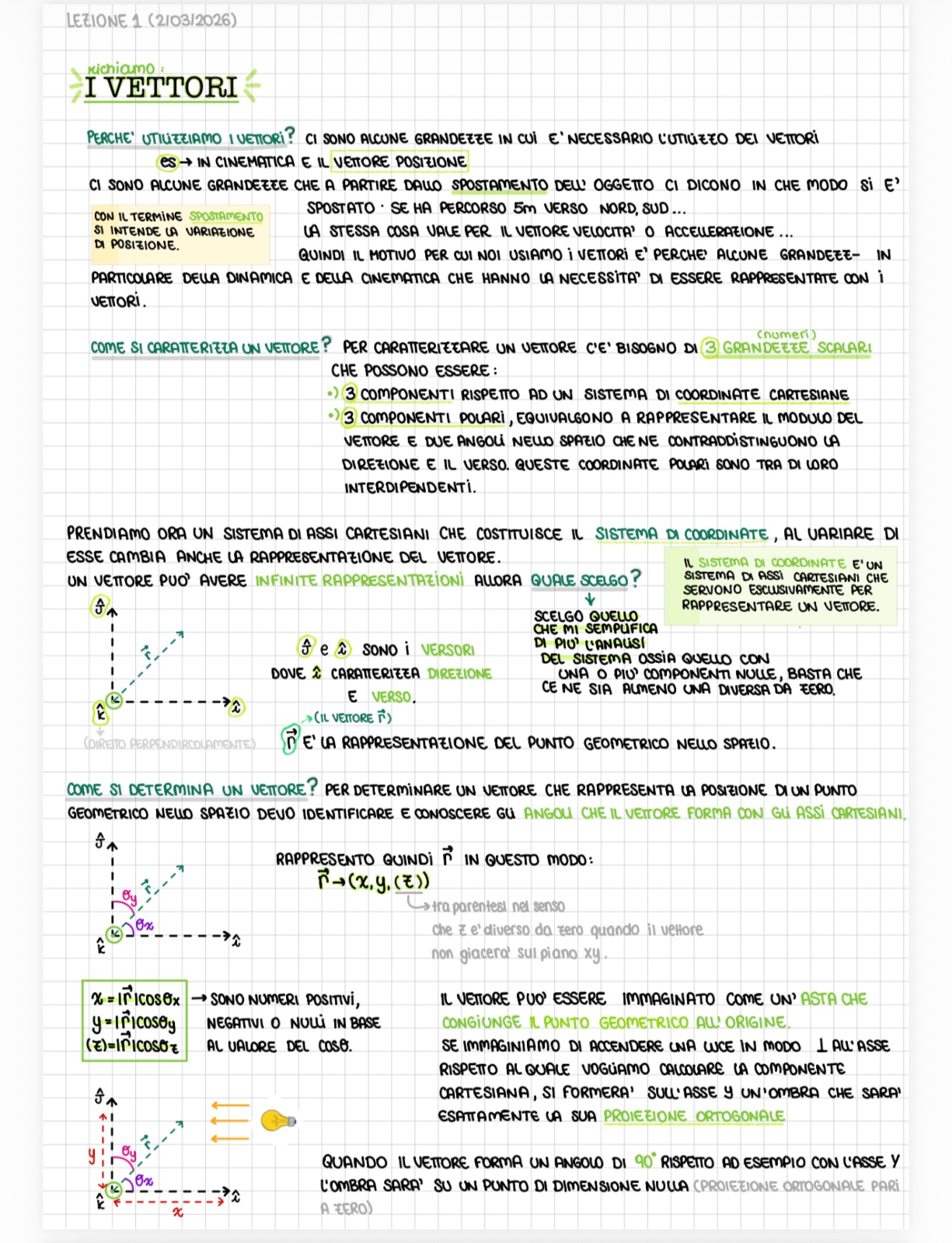 Anteprima degli appunti di Fisica Generale 1
