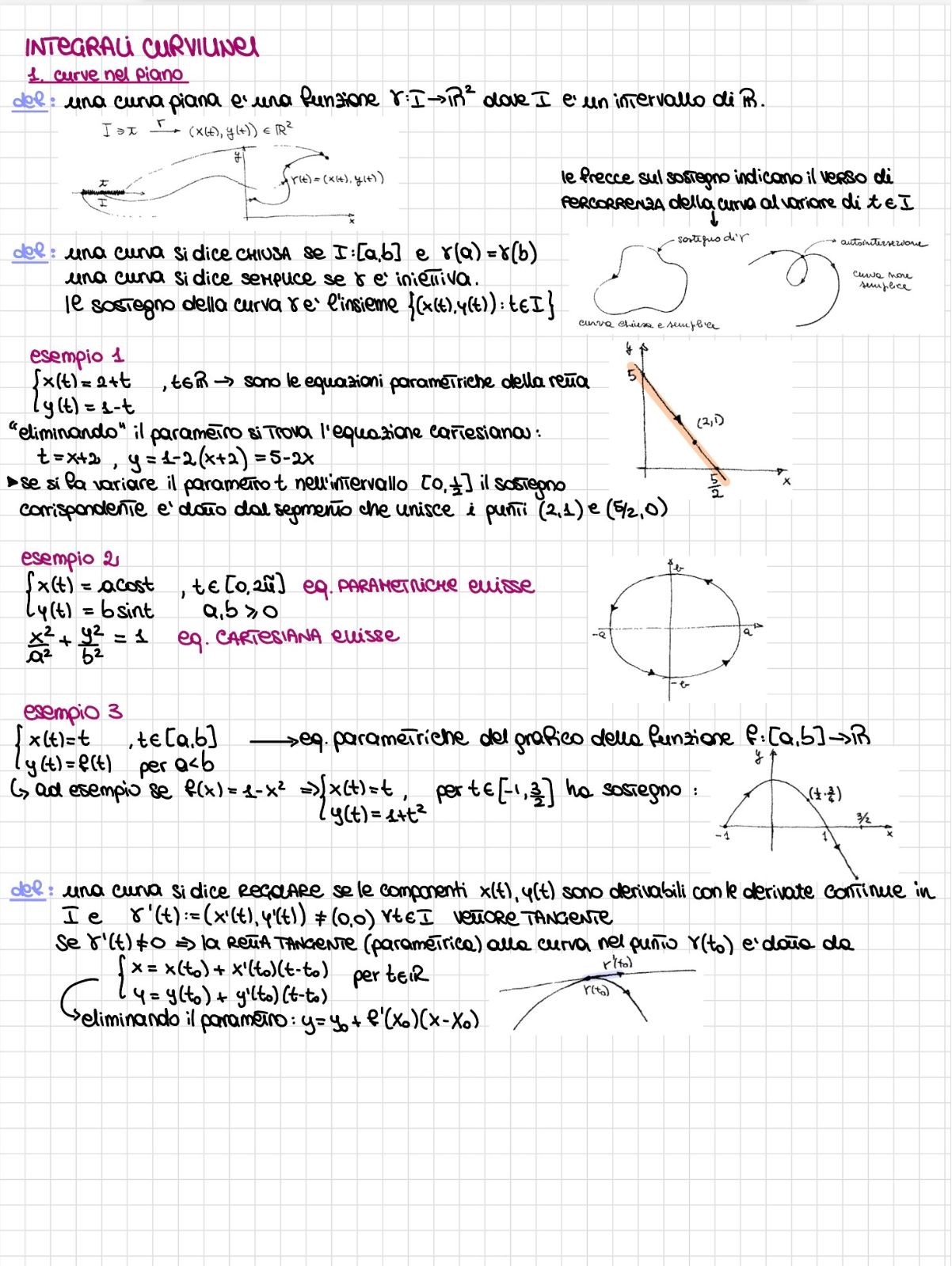 Anteprima degli appunti di Analisi Matematica 2