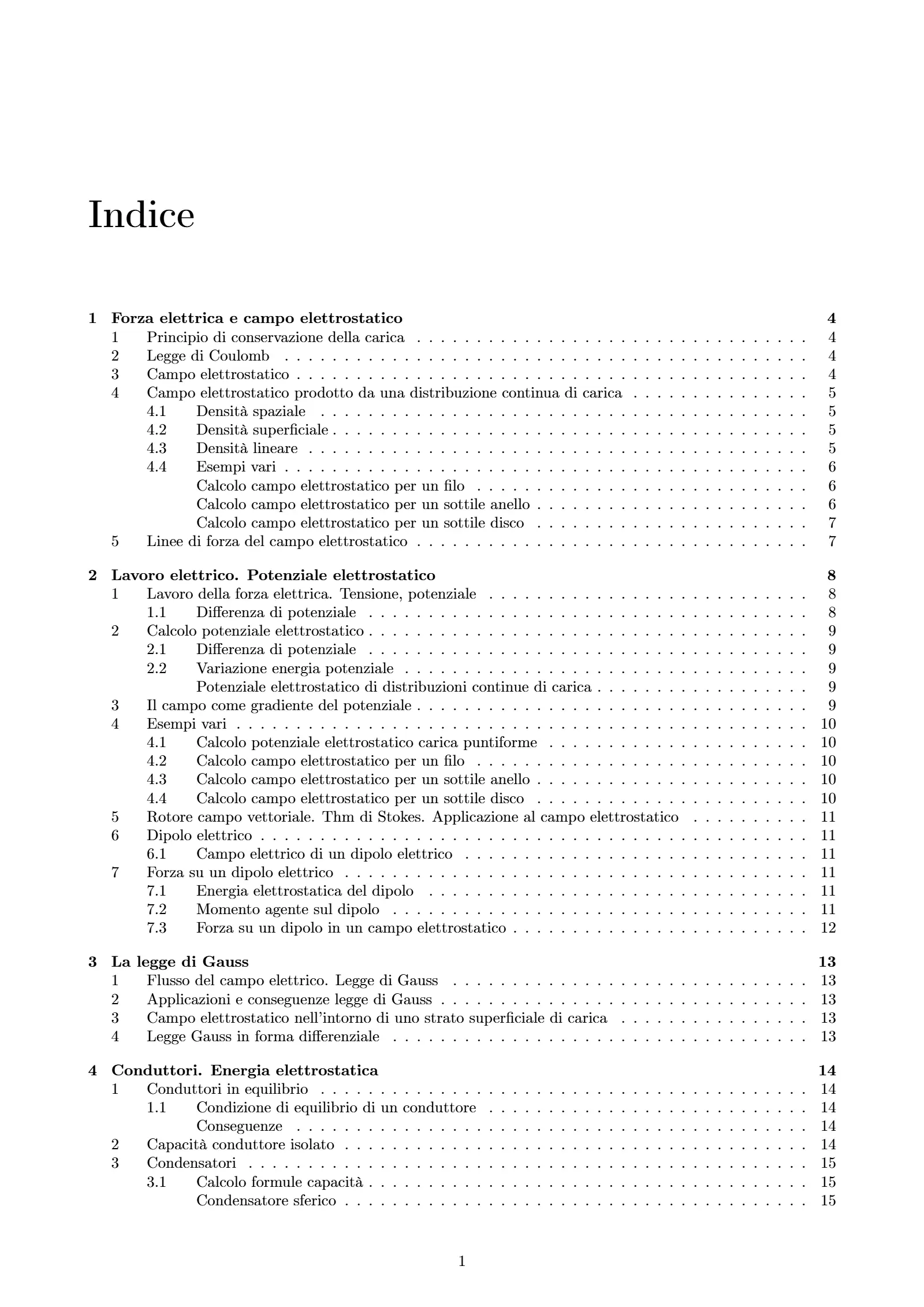 Anteprima degli appunti di Fisica 2