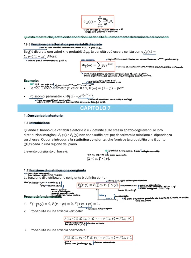 Anteprima degli appunti di Probabilita' E Processi Stocastici