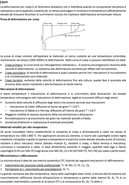 Anteprima degli appunti di Materiali Per L'energia