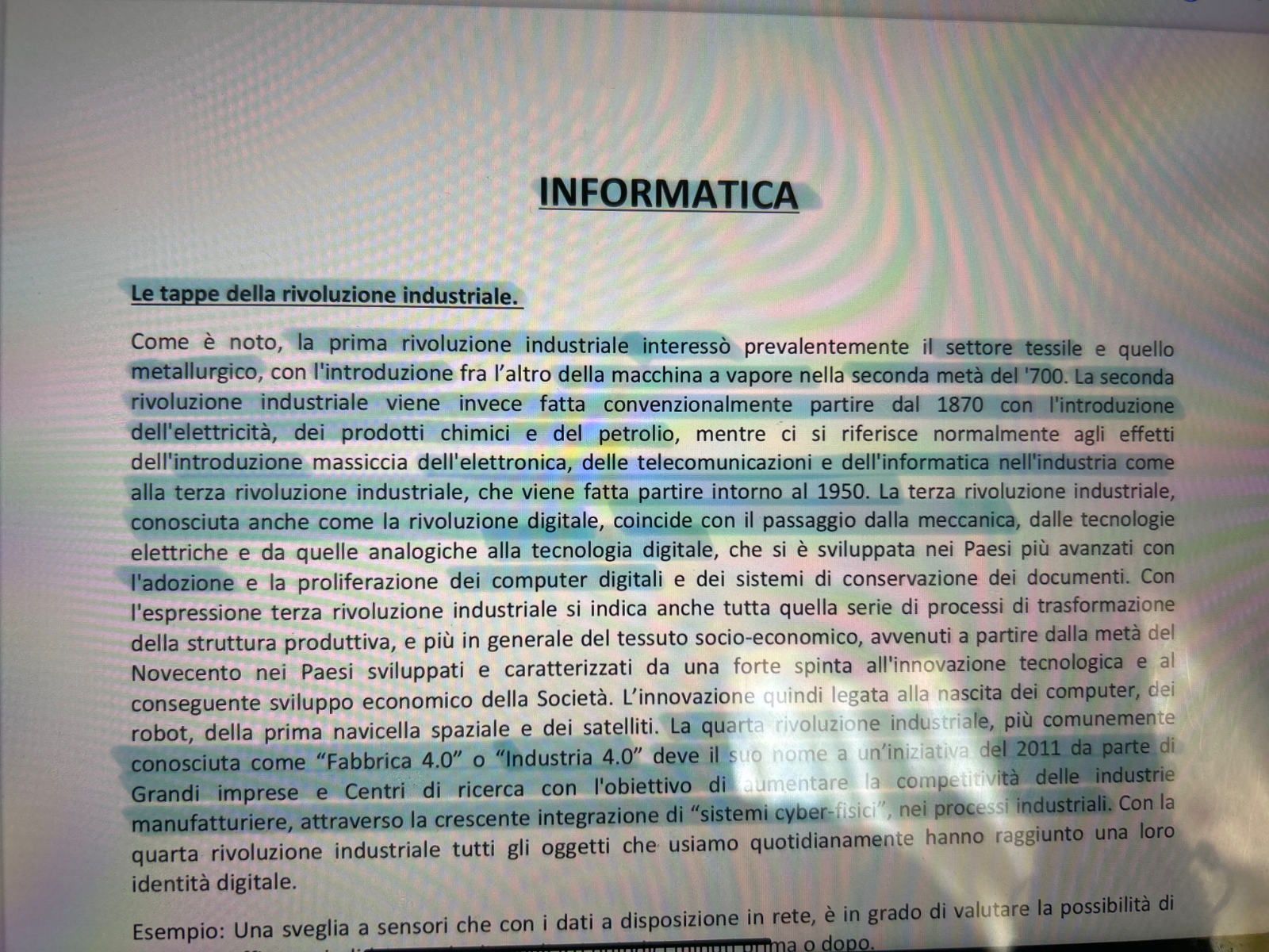 Anteprima degli appunti di Informatica