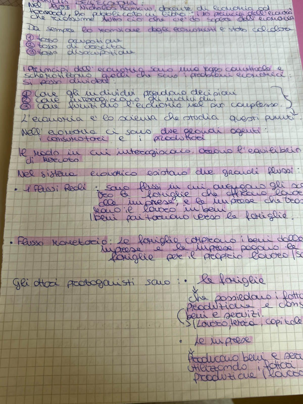 Anteprima degli appunti di Microeconomia