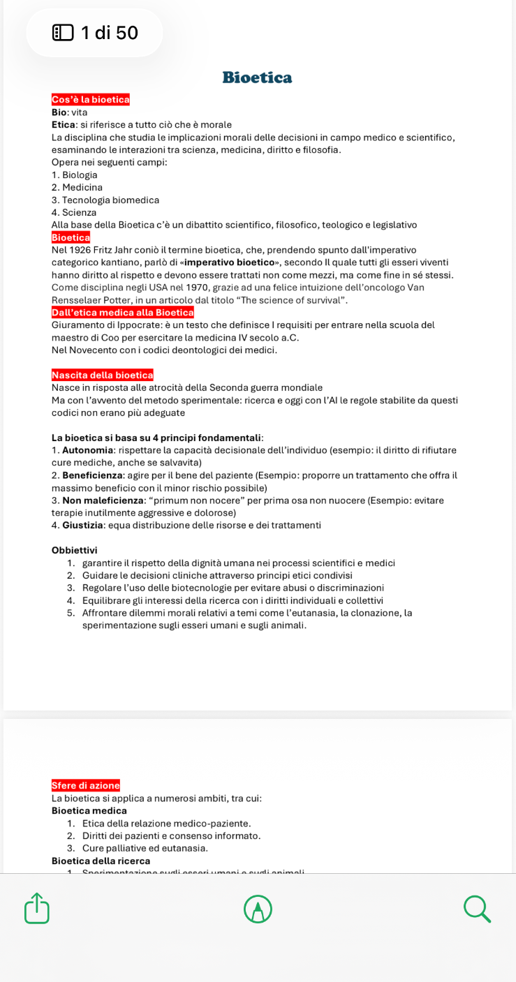Anteprima degli appunti di Antropologia E Bioetica