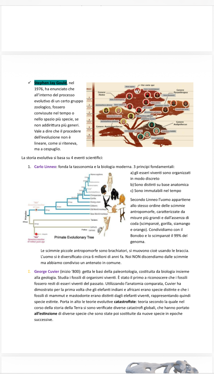 Anteprima degli appunti di Antropologia E Bioetica