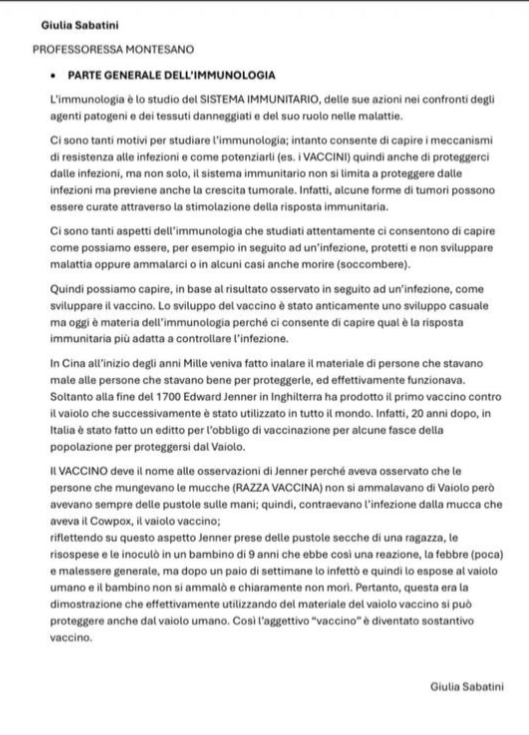 Anteprima degli appunti di Biochimica Clinica E Immunologia