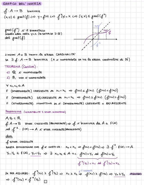 Anteprima degli appunti di Analisi Matematica 1