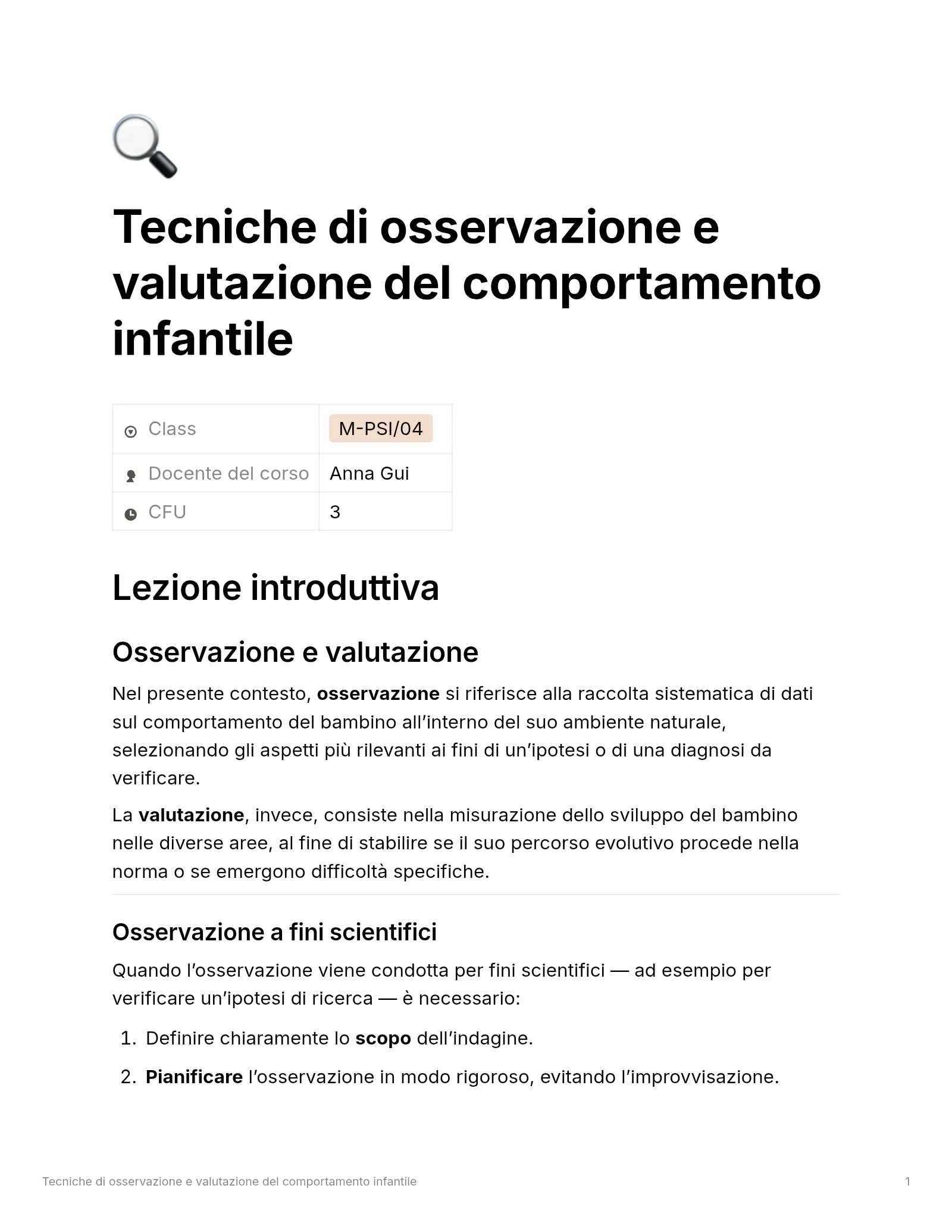 Anteprima degli appunti di Psicologia E Psicopatologia Dello Sviluppo