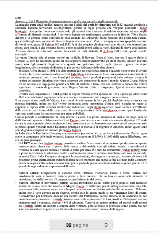 Anteprima degli appunti di Storia Della Russia