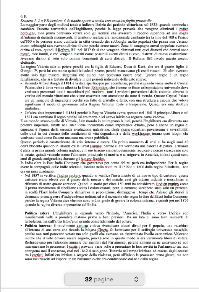 Anteprima degli appunti di Letteratura Inglese 3
