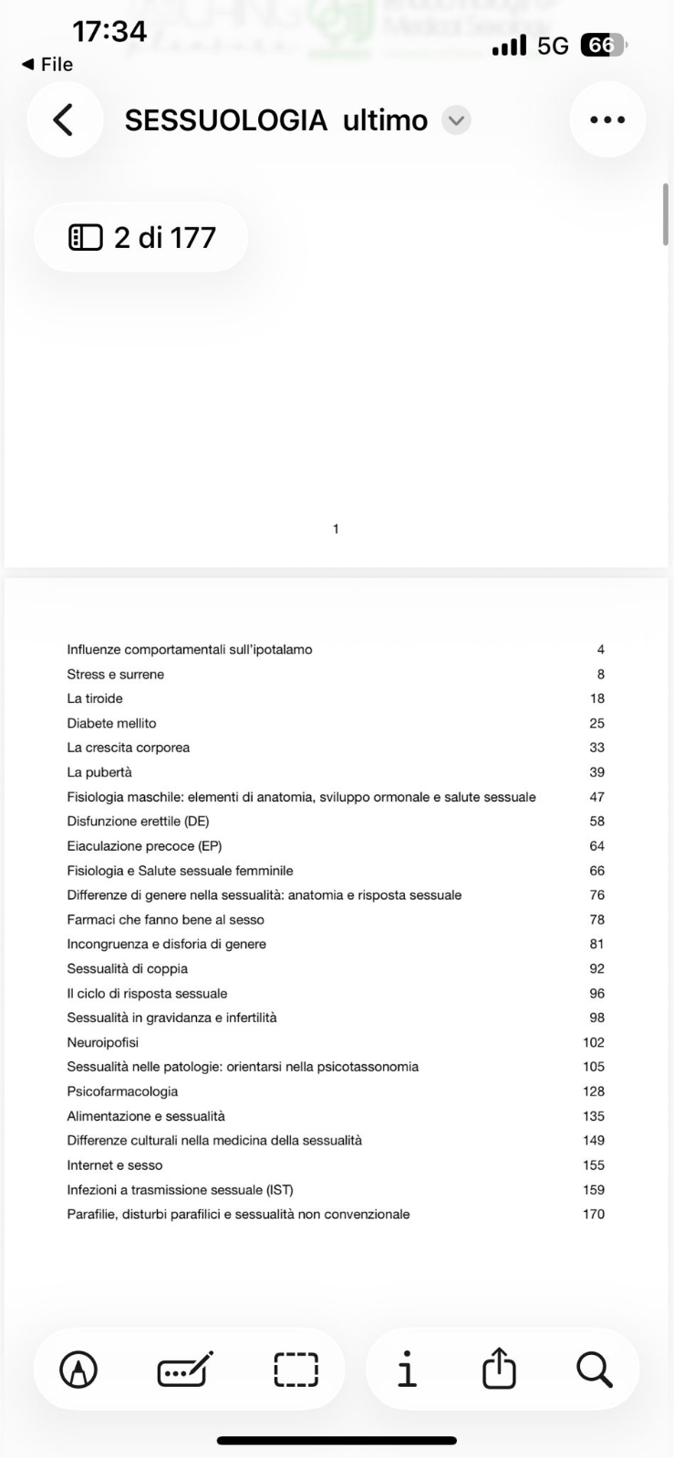 Anteprima degli appunti di Psiconeuroendocrinologia E Sessuologia Medica Di Genere