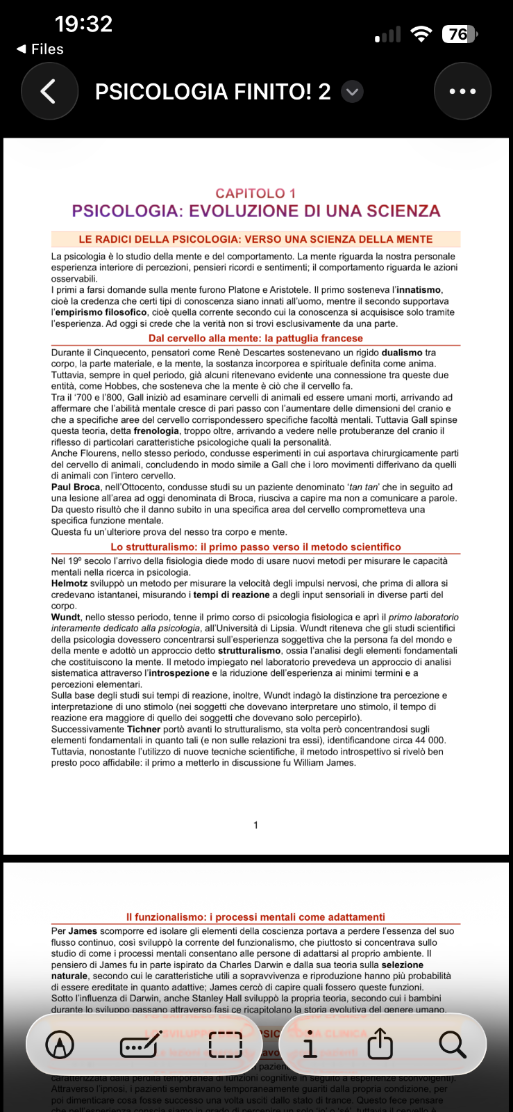 Anteprima degli appunti di Psicologia Generale E Cognitiva