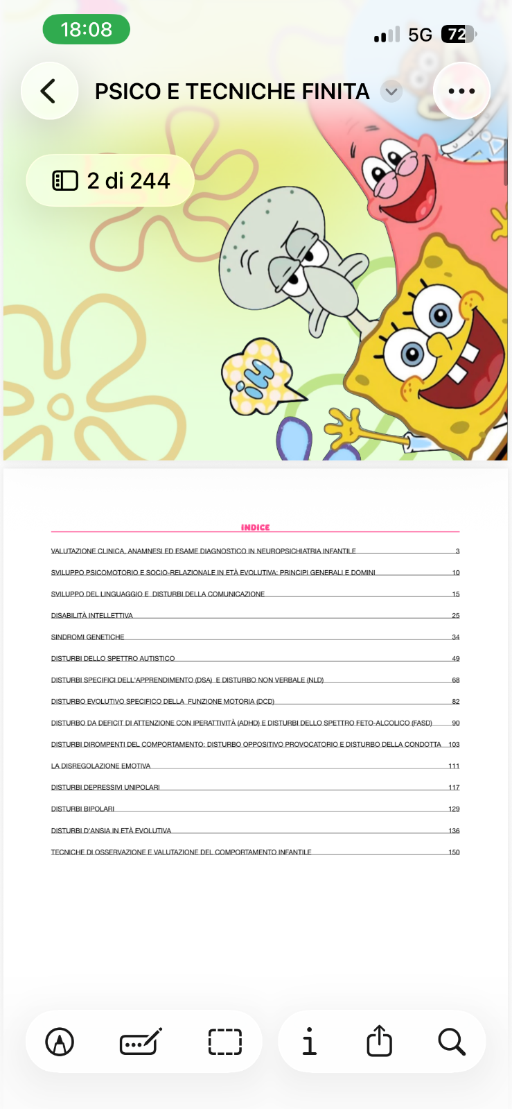 Anteprima degli appunti di Psicologia E Psicopatologia Dello Sviluppo
