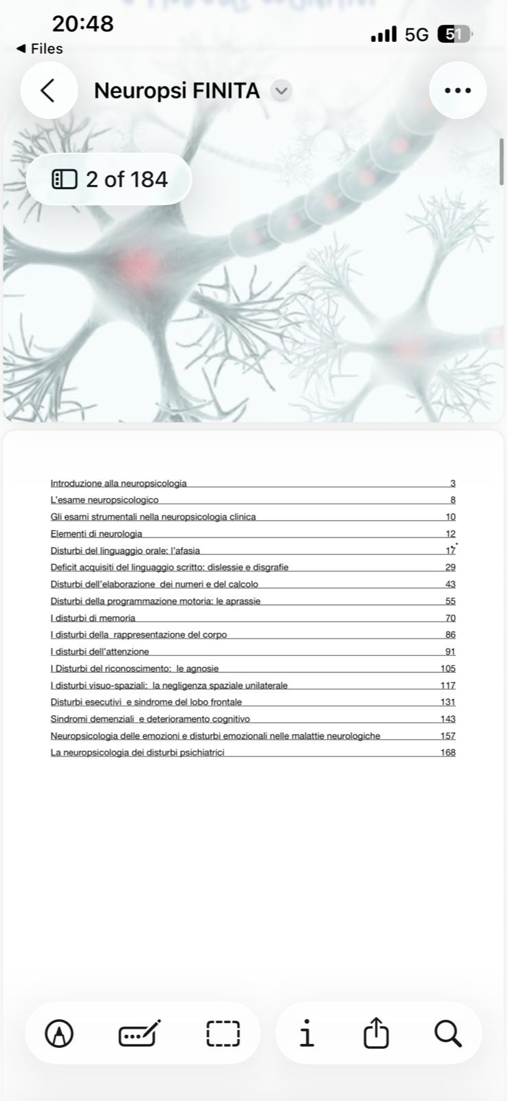 Anteprima degli appunti di Neuropsicologia E Modelli Cognitivi