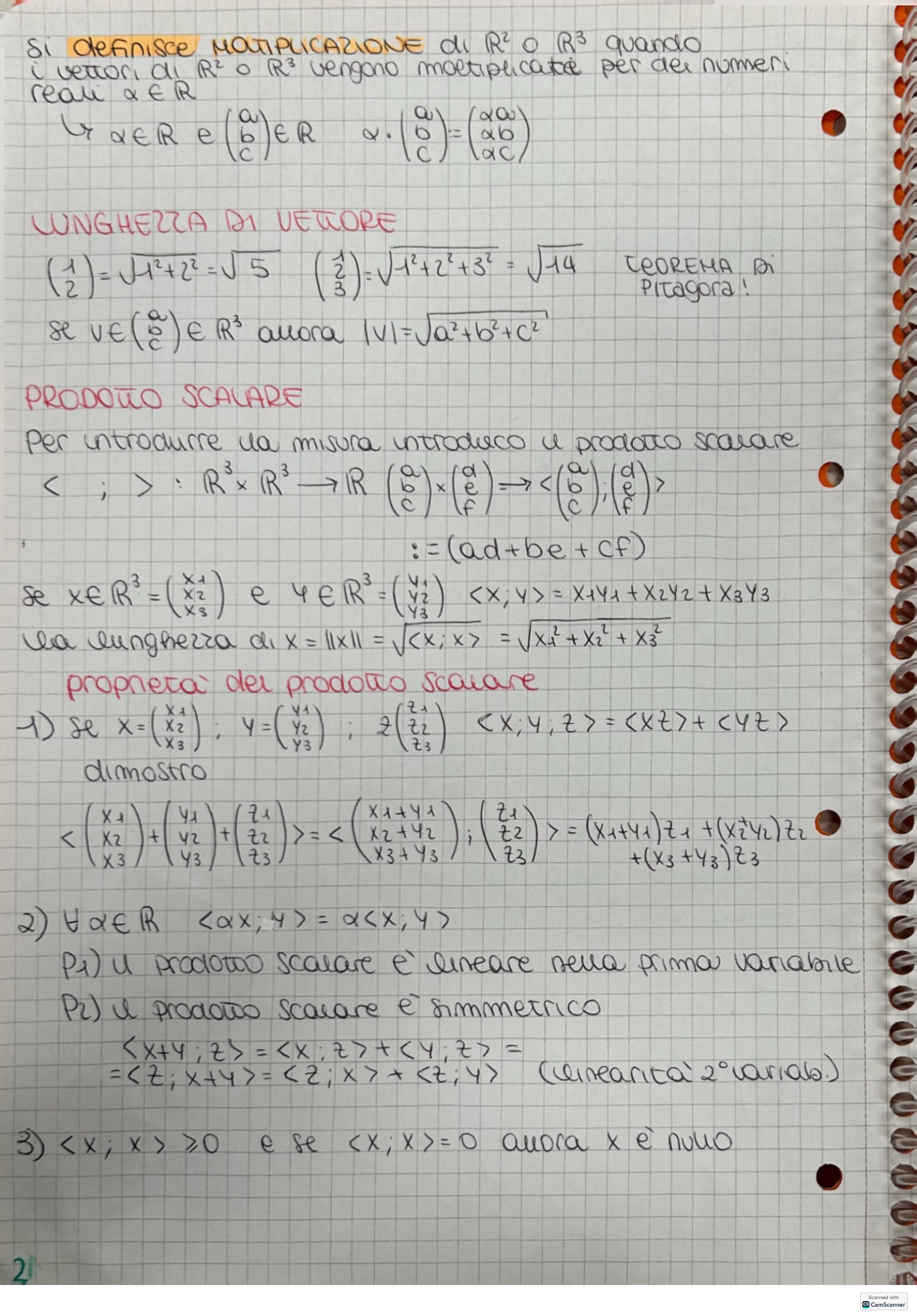 Anteprima degli appunti di Geometria