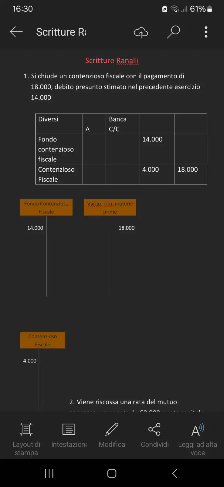 Anteprima degli appunti di Contabilita' E Bilancio