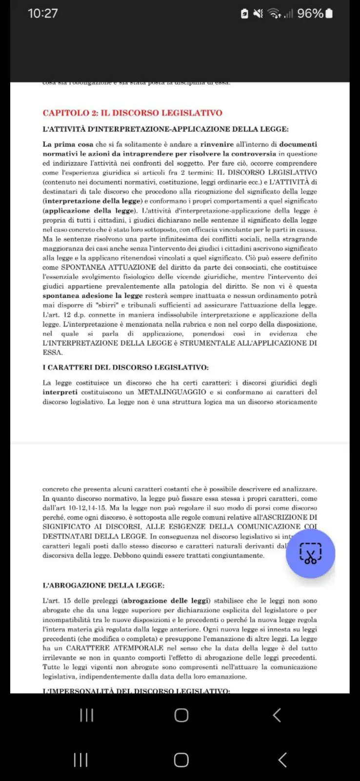 Anteprima degli appunti di Istituzioni Di Diritto Privato