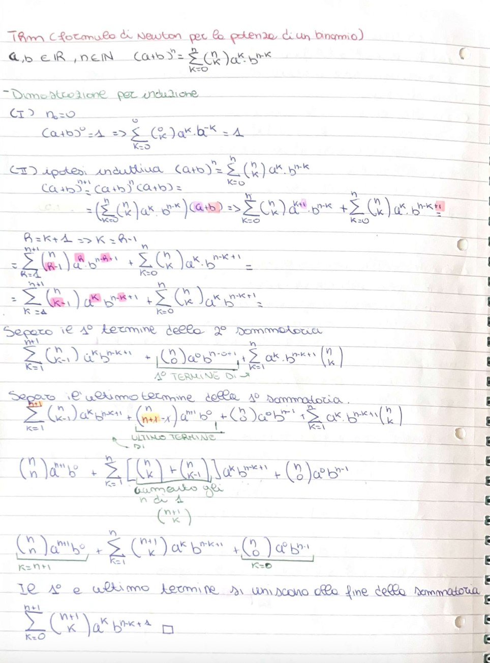 Anteprima degli appunti di Analisi Matematica 1