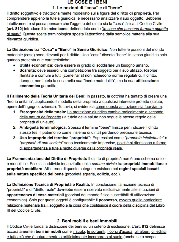 Anteprima degli appunti di Istituzioni Di Diritto Privato