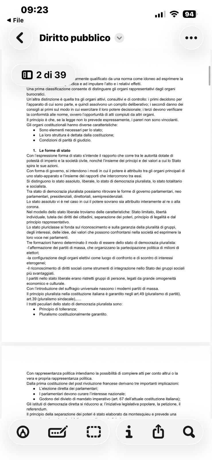 Anteprima degli appunti di Istituzioni Di Diritto Pubblico