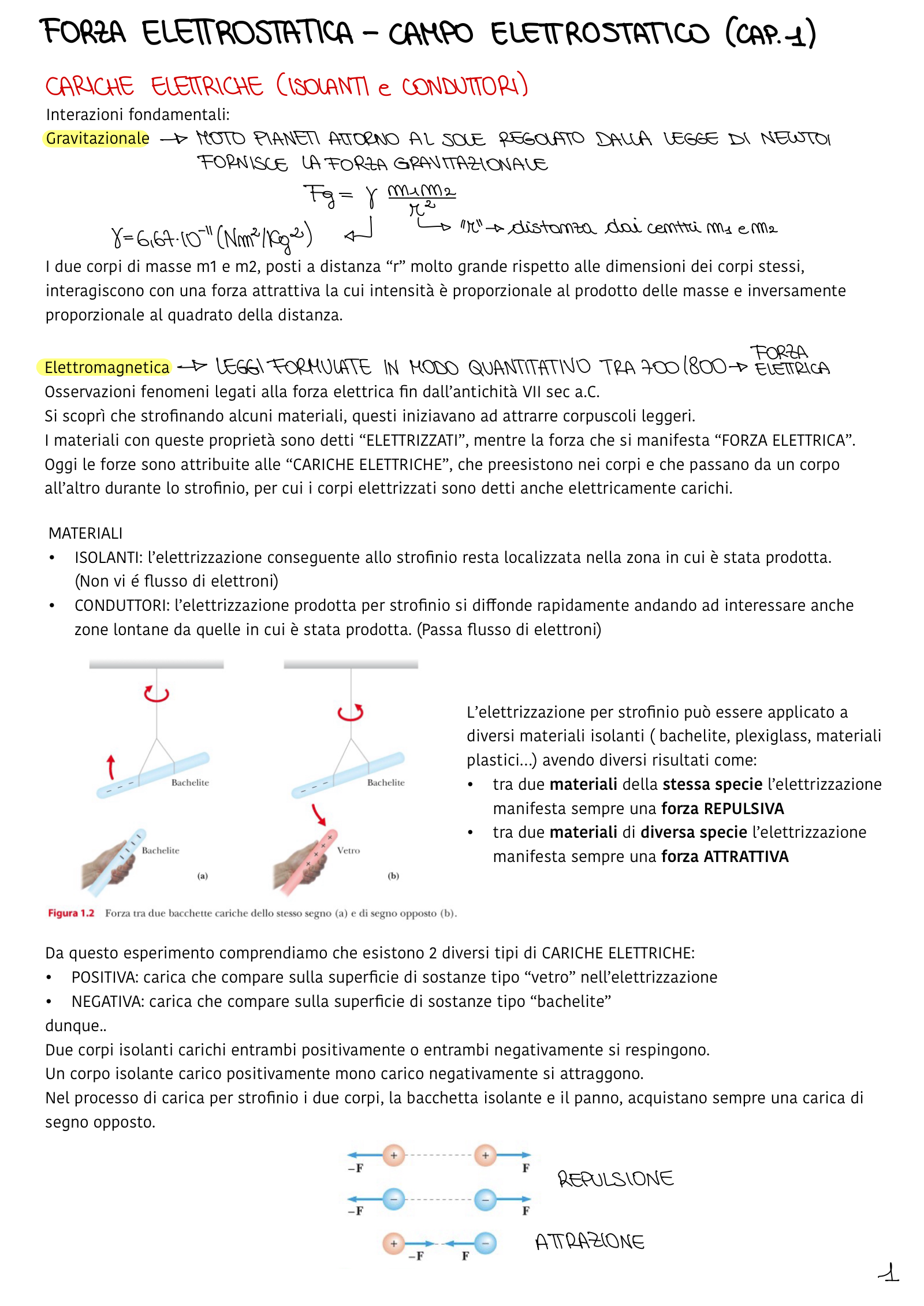 Anteprima degli appunti di Fisica Generale 2