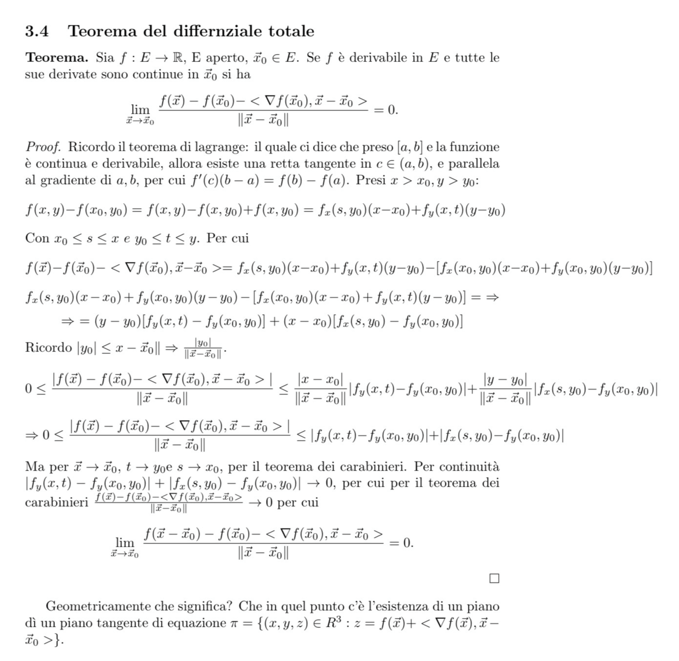 Anteprima degli appunti di Analisi Matematica 2