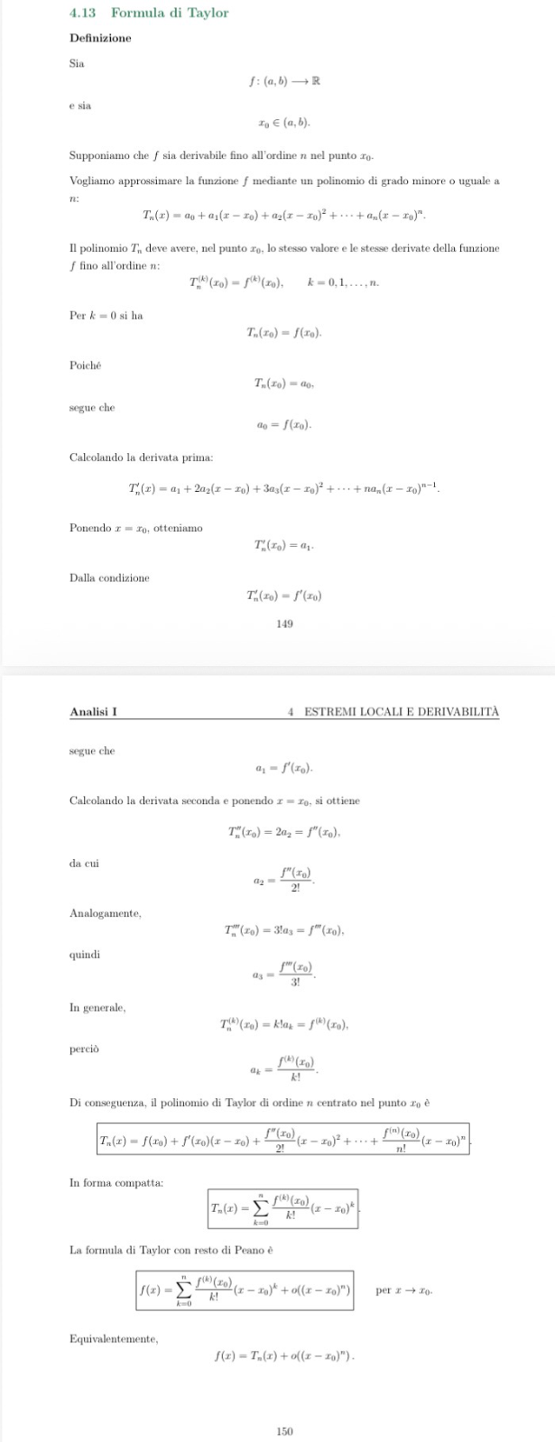 Anteprima degli appunti di Analisi Matematica 1