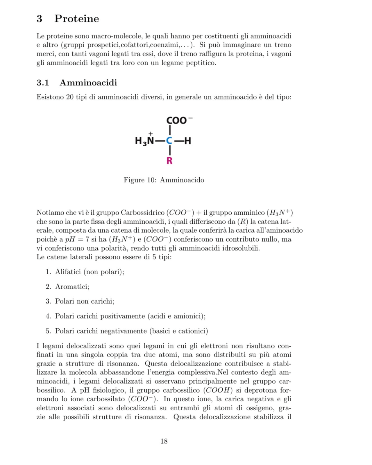 Anteprima degli appunti di Chimica Biologica