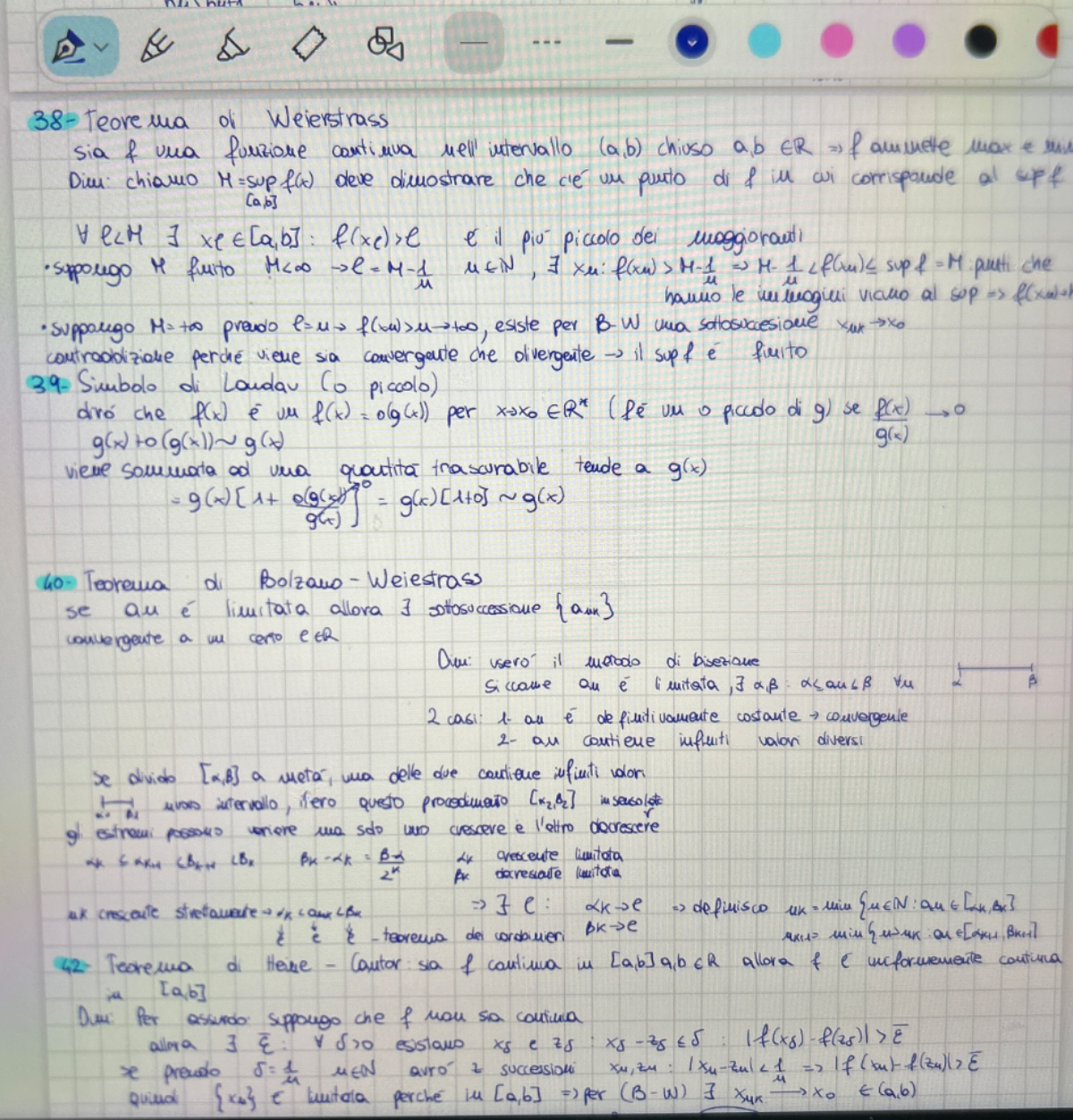 Anteprima degli appunti di Analisi Matematica 1