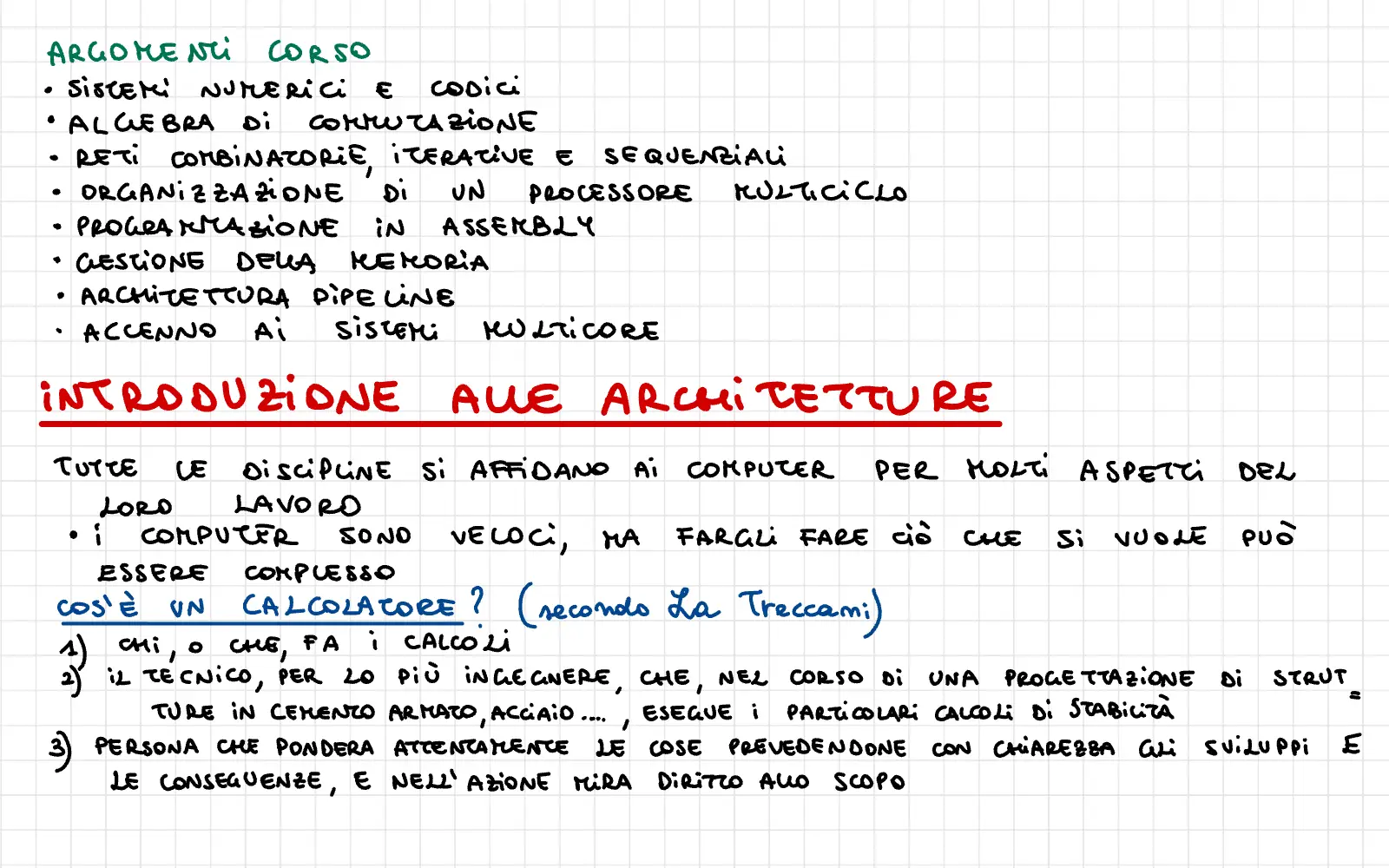 Anteprima degli appunti di Calcolatori Elettronici